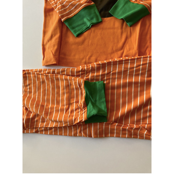 NEW Women's Plus Size Halloween Pumpkin Matching Family Pajama Set - Size 1X - Picture 4 of 8